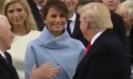 Over dat Melania gifje