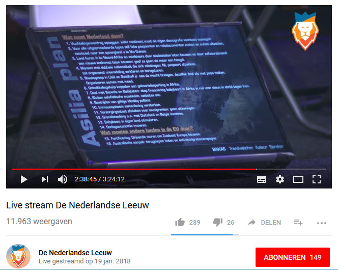 Adjiedj Bakas' actiepunten voor de Nederlanse Leeuw
